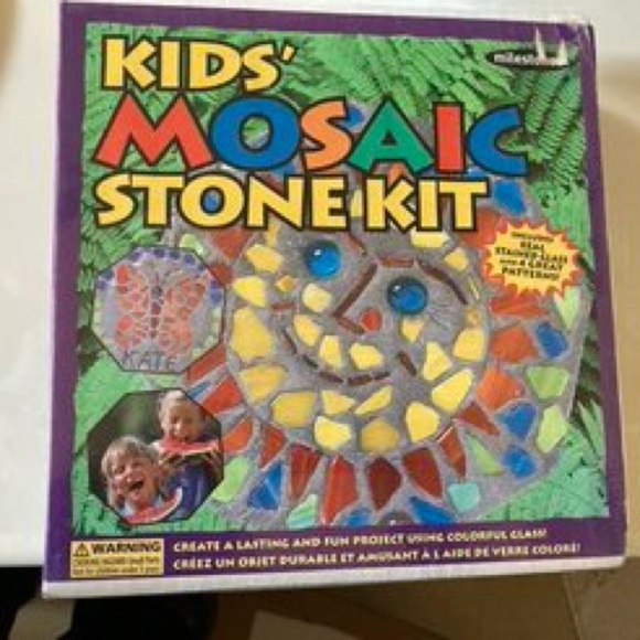 Kids’ Mosaic Stone Kit - Picture 1 of 5